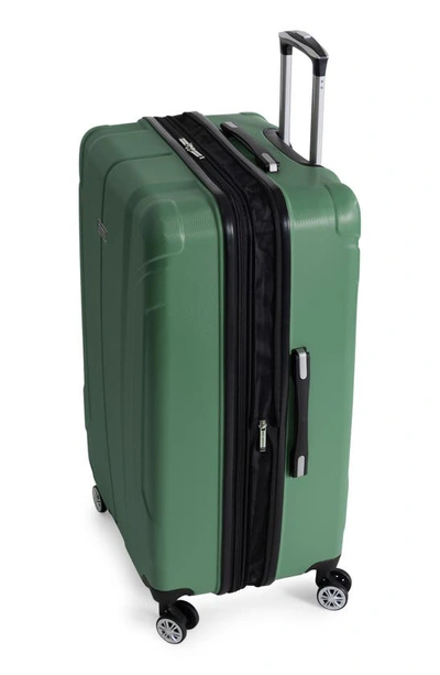 Shop Ben Sherman Derby 28-inch Hardside Spinner Luggage In Cilantro