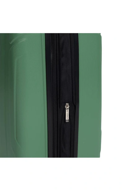 Shop Ben Sherman Derby 28-inch Hardside Spinner Luggage In Cilantro