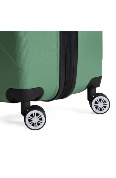 Shop Ben Sherman Derby 28-inch Hardside Spinner Luggage In Cilantro