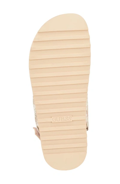 Shop Guess Gallai Slide Sandal In Light Pink 680