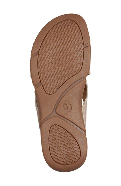 Easy Spirit Meadow Slide Sandal In Bronze