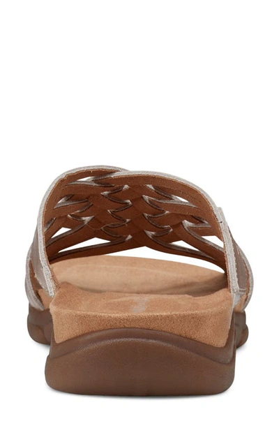 Easy Spirit Meadow Slide Sandal In Bronze