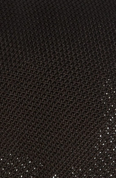 Thom Sweeney Silk Grenadine Tie In Black