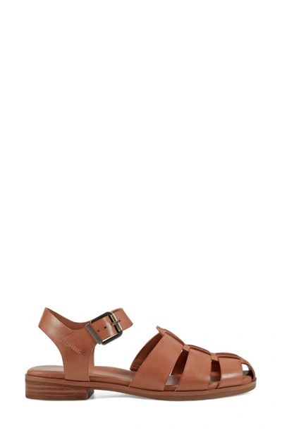 Easy Spirit Gretty Fisherman Sandal In Medium Brown