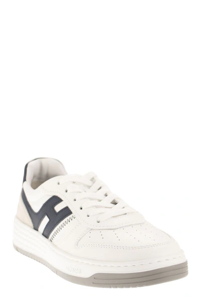 Shop Hogan Sneakers H630 In White