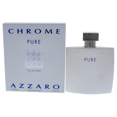 Shop Azzaro Chrome Pure By  For Men - 3.4 oz Edt Spray