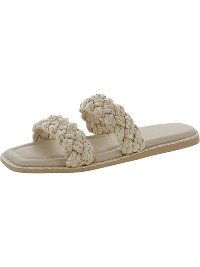 Shop Esprit Lexie Womens Open Toe Slip On Slide Sandals In Multi