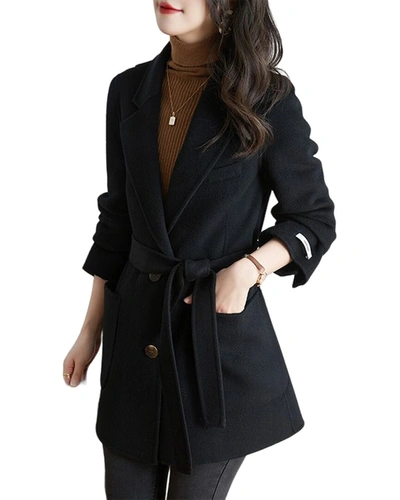 Shop Kaimilan Coat In Black