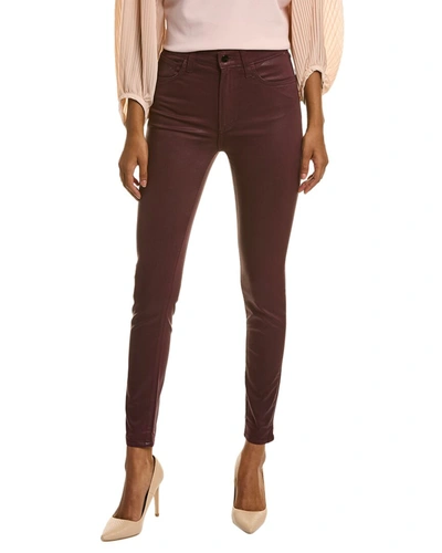Shop Joe's Jeans The Charlie Vineyard High-rise Ankle Skinny Jean In Red