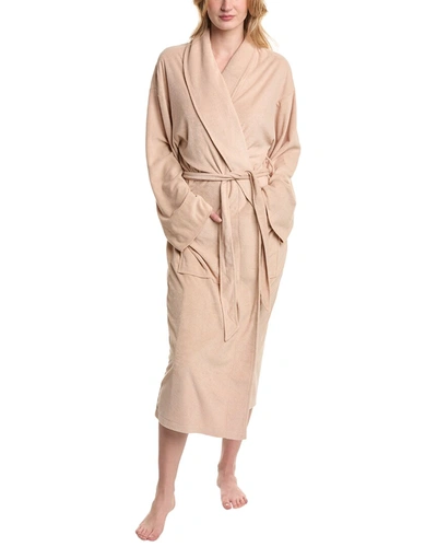 Shop Weworewhat Terry Robe In Brown