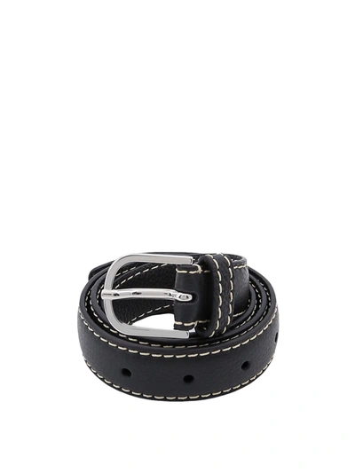 Shop Totême Leather Belt