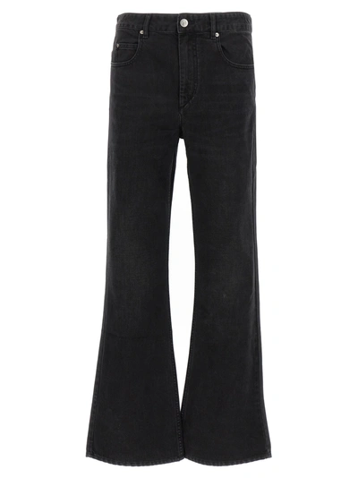 Shop Isabel Marant Belvira Jeans Black