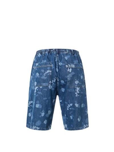 Shop Marni Light Weight Denim Bermuda Shorts