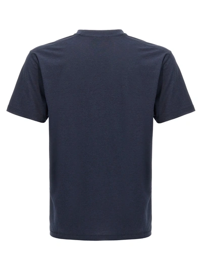 Shop Tom Ford Cotton Lyocell T-shirt Blue