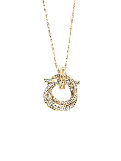 Shop Ferragamo Gold Metal Necklace