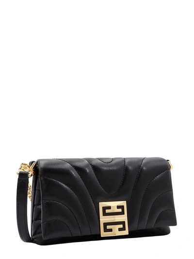 Shop Givenchy Matelassé Leather Shoulder Bag With Frontal 4g Buckle