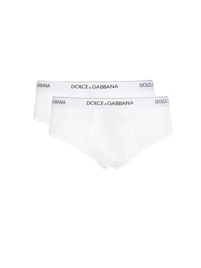 Shop Dolce & Gabbana Stretch Cotton Slip