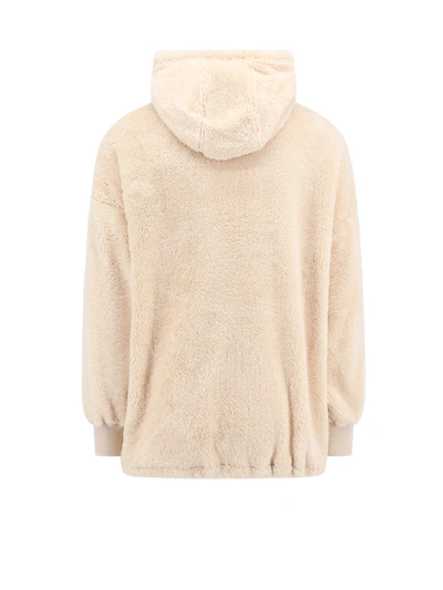 Shop Isabel Marant Faux Fur Sweatshirt