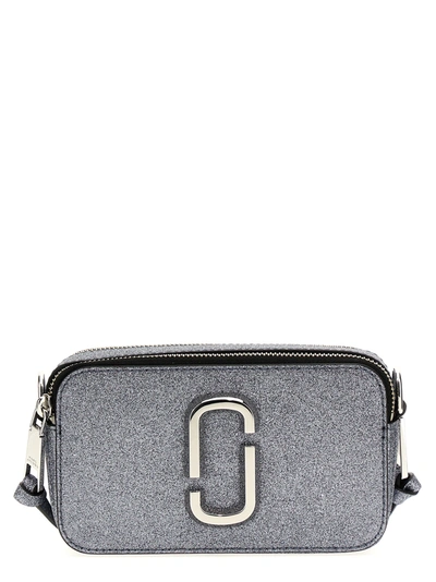 Shop Marc Jacobs The Snapshot Crossbody Bags Silver
