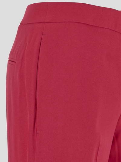 Shop Alexander Mcqueen Trousers In Orchidpink