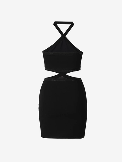 Shop Alexander Wang Cut Out Mini Dress In Black
