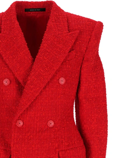 Shop Balenciaga Jackets In Red