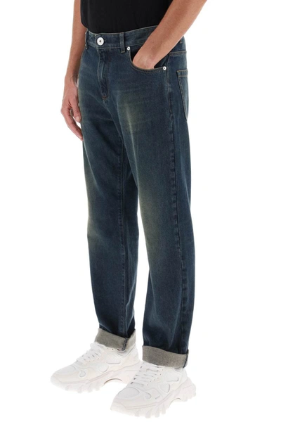 Shop Balmain Vintage Jeans In Blue