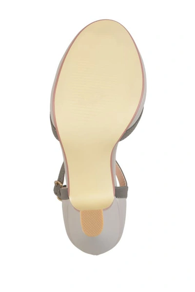 Journee Collection Journee Olina T-strap Pump In Grey