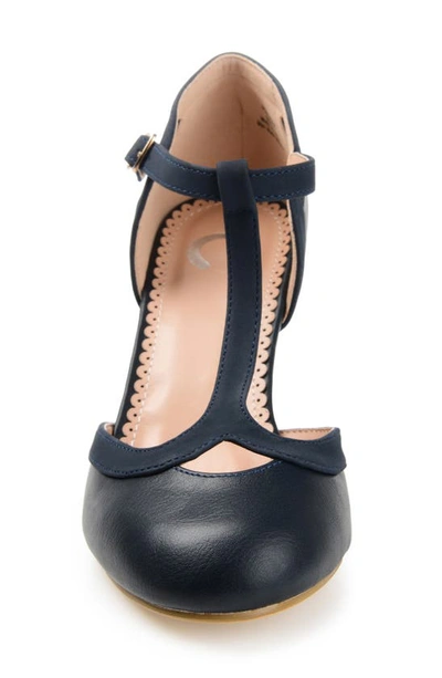 JOURNEE COLLECTION JOURNEE COLLECTION OLINA T-STRAP PUMP 