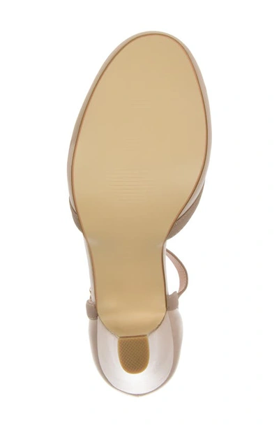 Shop Journee Collection Olina T-strap Pump In Light Beige