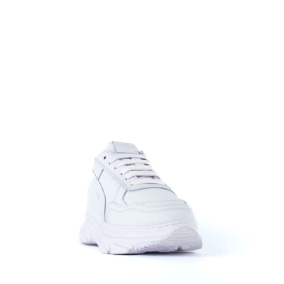 Shop Copenhagen White Shaded Leather Sneakers