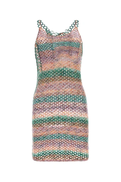 Shop Chloé Chloe Dress In Multicoloured