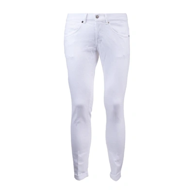 Shop Dondup George Bull Jeans In White