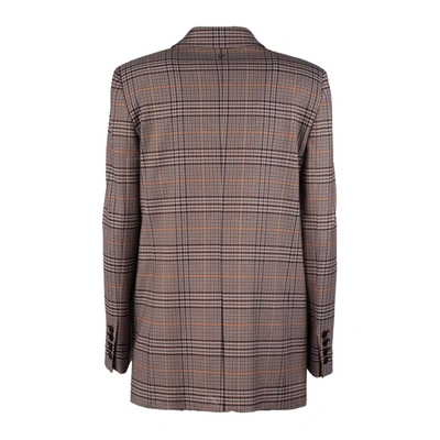 Shop Dondup Prince Of Wales Single-breasted Blazer In Multicolor