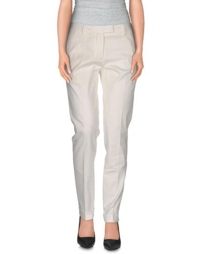 Jean Paul Gaultier Casual Trousers In White