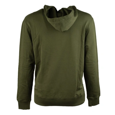 Shop Etro Green Hooded Sweatshirt