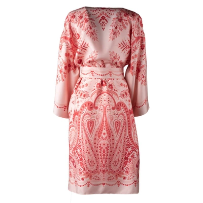 Shop Etro Pink Robe Duster
