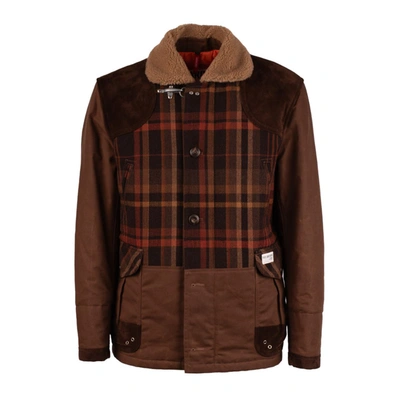 Shop Fay Archive Jacket In Brown