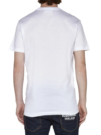 Shop Dsquared2 T-shirts And Polos In White