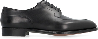 Shop Edward Green Leather Lace-up Shoes In Black