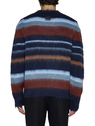 Shop Etro Sweaters In Blue
