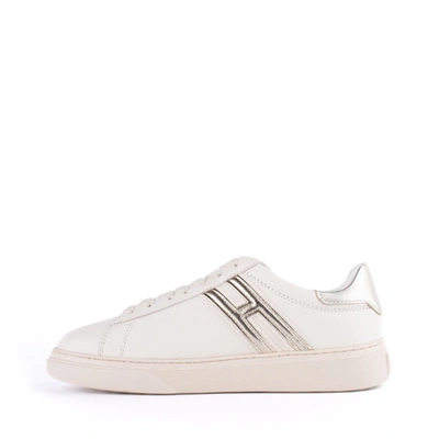 Hogan H365 Sneakers In Smooth Leather In White