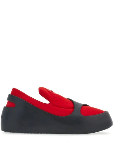 Shop Ferragamo Flat Shoes In Flame Red
