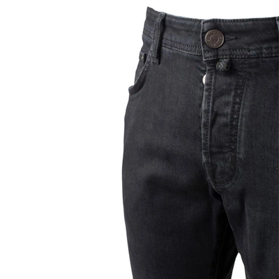 Shop Jacob Cohen Black Slim Jeans