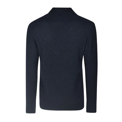 Shop Lardini Navy Sweater In 850