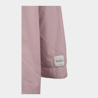 Shop Max Mara Reversible Jacket In Pink