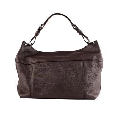 Shop Orciani Dark Brown Handy Bag