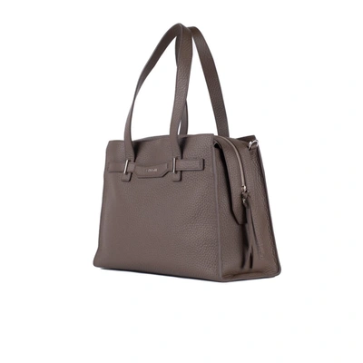 Shop Orciani Posh Bag Large Soft Wood In Brown