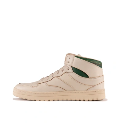 Shop Paul Smith Leather Liston High Top In White
