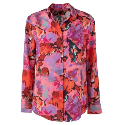 Shop Paul Smith Pink Patterned Shirt
